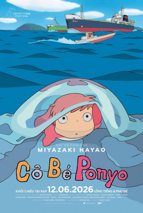 Download | Tải Phim | PONYO ON THE CLIFF BY THE SEA | CÔ BÉ PONYO | 2026