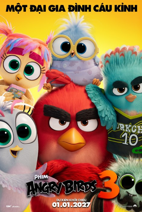 Download | Tải Phim | ANGRY BIRDS 3 | Những chú chim giận dữ | 2026