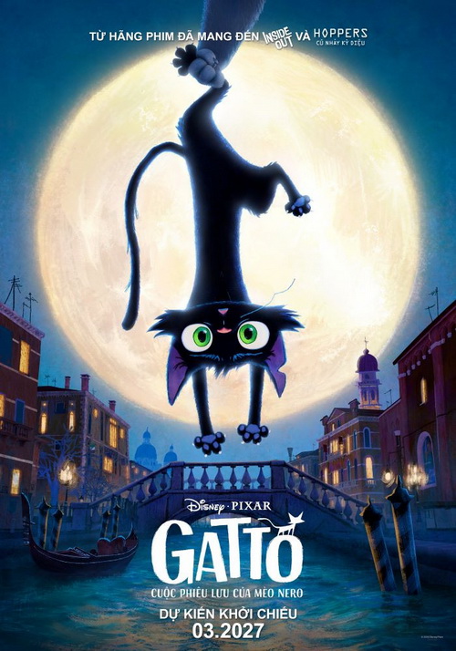 Download | Tải Phim | GATTO | GATTO: CUỘC PHIÊU LƯU CỦA MÈO NERO | 2026