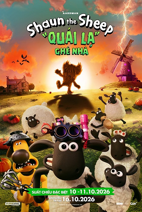 Download | Tải Phim | SHAUN THE SHEEP: THE BEAST OF MOSSY BOTTOM | SHAUN THE SHEEP: QUÁI LẠ GHÉ NHÀ | 2026