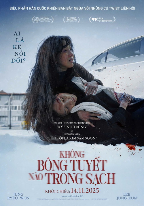 Download | Tải Phim | THE WOMAN IN THE WHITE CAR | KHÔNG BÔNG TUYẾT NÀO TRONG SẠCH | 2025