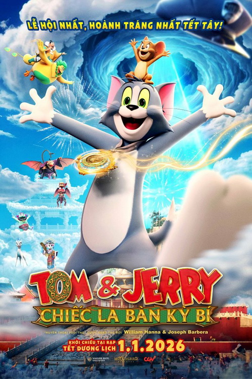 Download | Tải Phim | TOM AND JERRY: FORBIDDEN COMPASS | TOM & JERRY: CHIẾC LA BÀN KỲ BÍ | 2025